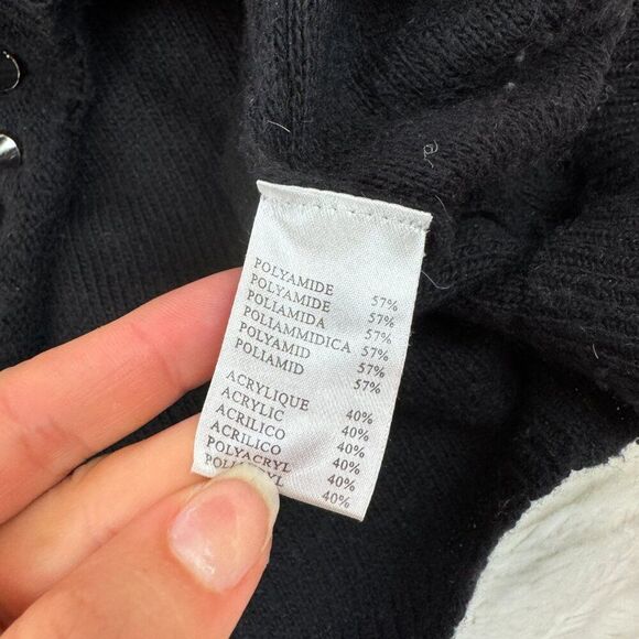 Urban Outfitters Black Sweater with Stud Spikes - Picture 8 of 9